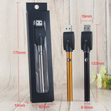 280mAh Push Button Battery with USB Charger