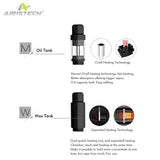 Airistech airis MW 2-In-1 Wax and Thick Oil Pod System Vaporizer Kit
