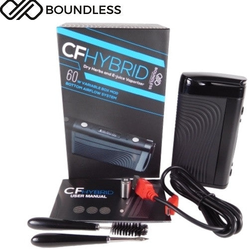 Boundless CF Hybrid Dry Herb/eLiquid/Wax/Thick Oil Vaporizer