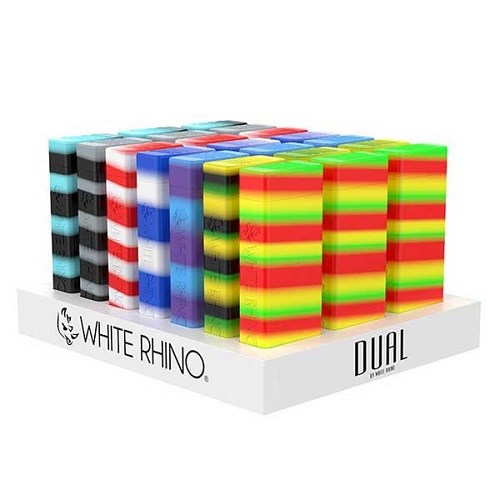 White Rhino Dual Silicone Dab Out