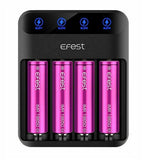 Efest Q4 LUSH 4 Bay Intelligent 18650 Battery Charger