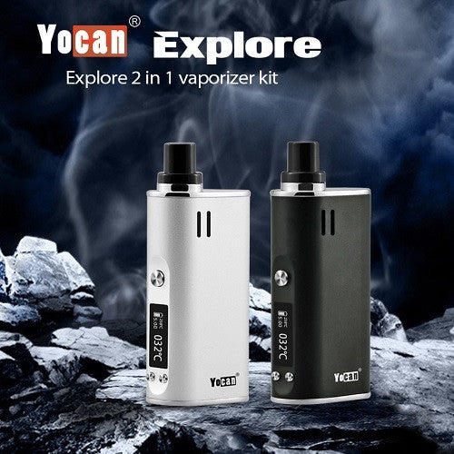 Yocan Explore Wax And Dry Herb Vaporizer Kit