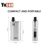 Yocan Explore Wax And Dry Herb Vaporizer Kit