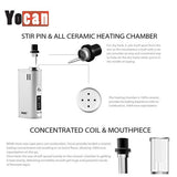 Yocan Explore Wax And Dry Herb Vaporizer Kit