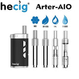 Hecig Arter AIO Hybrid Wax, Dry Herb, Thick Oil, and eLiquid Mini Mod Kit