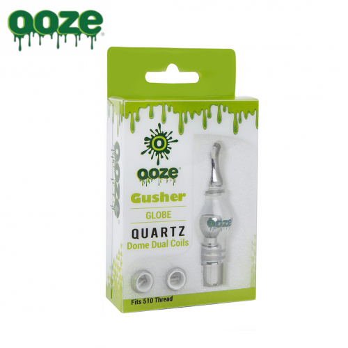 Ooze Gusher Glass Globe Quartz Coil 510 Atomizer