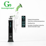 Greenlight Vapes G9 TC PORT Portable Wax and Thick Oil eNail Rig