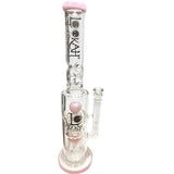 19.9" LOOKAH Glass Monster Triple Chamber Pipe