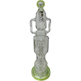 16.55" Triple Stack Multi-Chamber Percolator Waterpipe