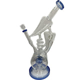 Lookah Original Design Platinum Thick Base With 2 Pepper Style Perc