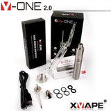 Xvape V-One 2.0 Dual Quartz Wax Pen/Portable Nail Vaping Kit
