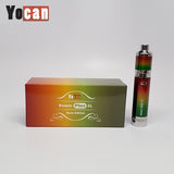 Yocan Evolve Plus XL Rasta Edition QUAD Quartz Coil Wax Pen Kit