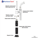 Kanboro Tech ecube Wax and Thick Oil eNail Full Kit