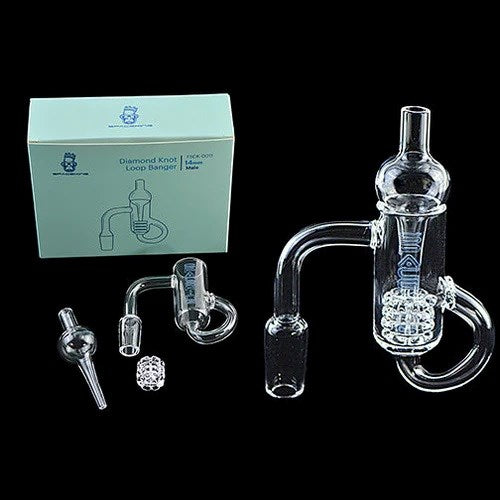 Diamond Knot Loop Banger | 14MM