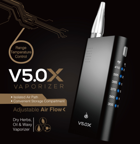 Flowermate V5.0X Vaporizer for Wax/Dry Herb
