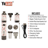 Yocan Evolve Maxxx 3 in 1 Wax Kit by Wulf Mods