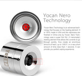 Yocan EXgo W4 Replacement Coil Dual Ceramic Rod or Nero (Wax)