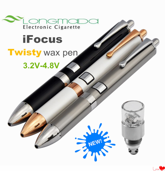 Longmada iFocus Twisty Variable Voltage Wax Vaporizer Pen