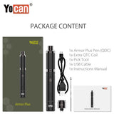 6 Yocan Armor Plus Variable Voltage Wax Pen Variable Voltage Levels Wax Pen Sales