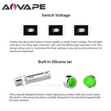 AOVape Canva VV Magnetic Wax Pen Kit