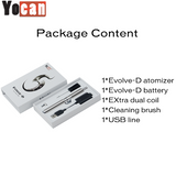 Yocan Evolve-D Rasta Edition Dry Herb Vape Pen Kit