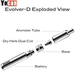 Yocan Evolve-D Rasta Edition Dry Herb Vape Pen Kit
