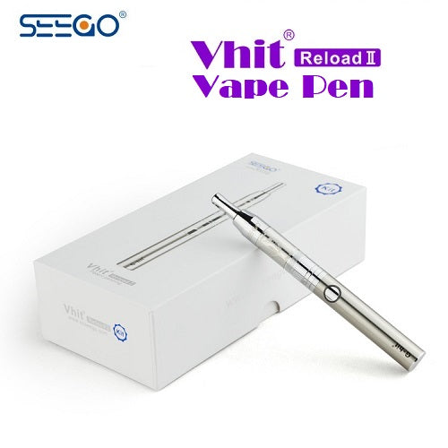 Seego VHIT Reload II 2 Dry Herb Vaporizer Pen Atomizer & G-hit 900 mAh Battery Kit