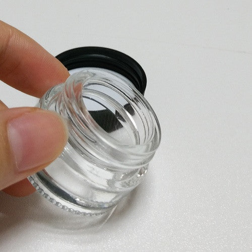 Tempered Glass Wax Dab Jar