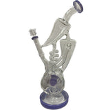 Lookah Original Design Platinum Thick Base With 2 Pepper Style Perc