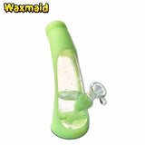 Waxmaid The Horn Glass and Silicone Water Bubbler