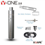 Xvape V-One 2.0 Dual Quartz Wax Pen/Portable Nail Vaping Kit