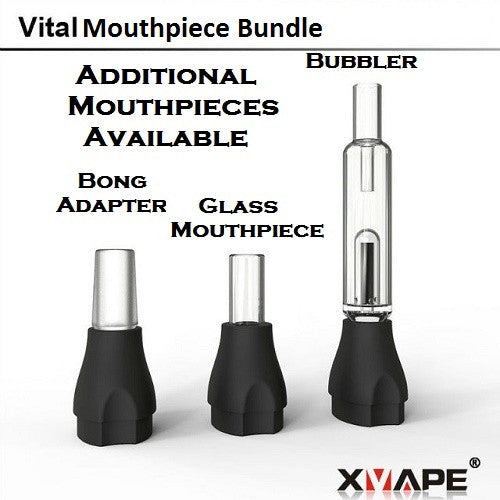Xvape Xmax Vital Dry Herb Vaporizer Mouthpiece Bundle
