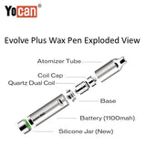 Yocan Evolve Plus 2020 Version 2 in 1 Wax Pen Exploded View Wax Pen Sales