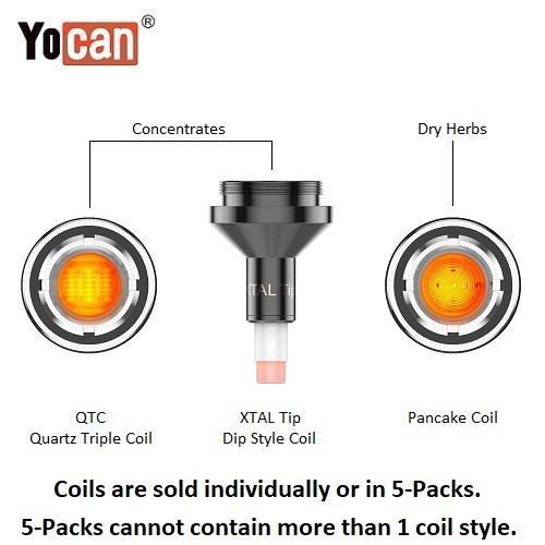 Yocan Falcon Wax and Dry Herb Replacement Coils Wax Pen Sales