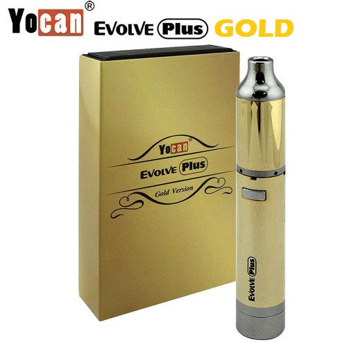Yocan Evolve Plus Gold Edition Wax Vape Pen Kit