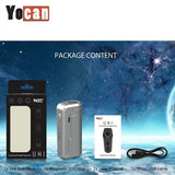 Yocan Uni Universal 510 Cartridge Mod Variable Voltage Preheat